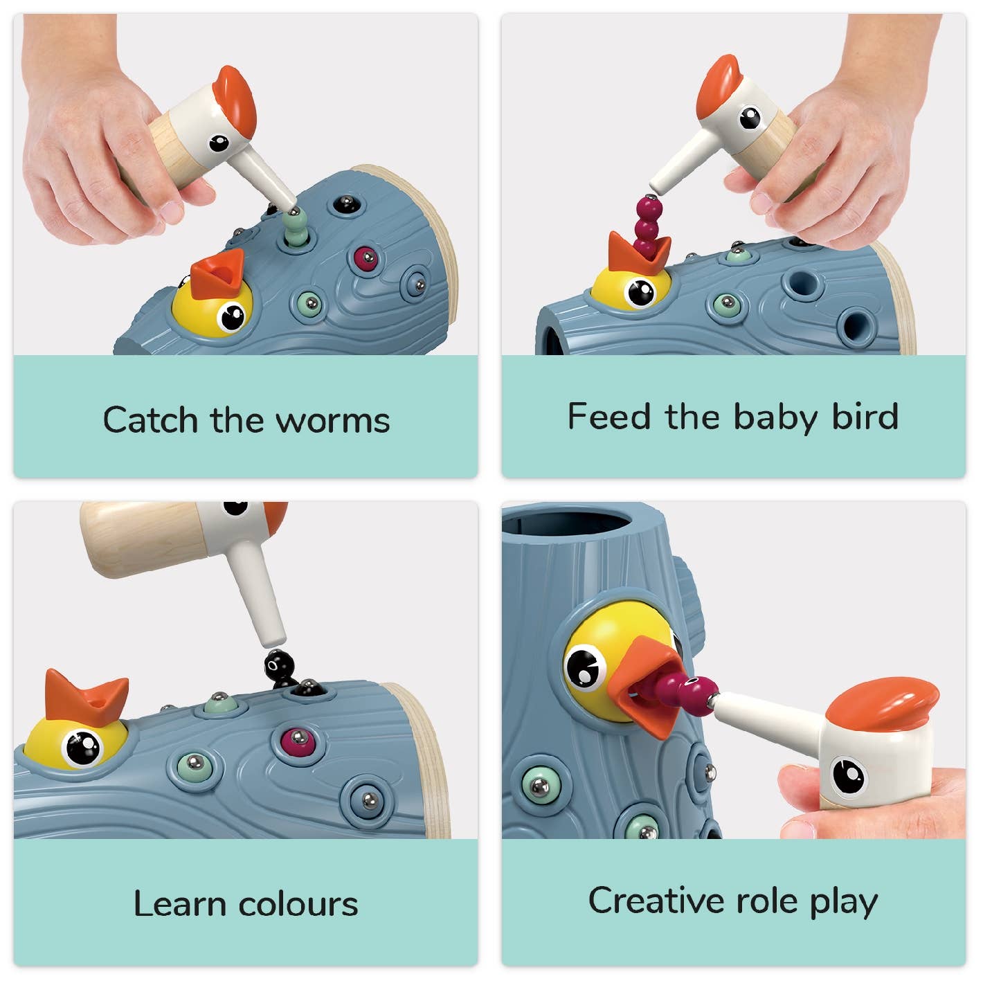 Topbright Feed the Woodpecker educatief spel