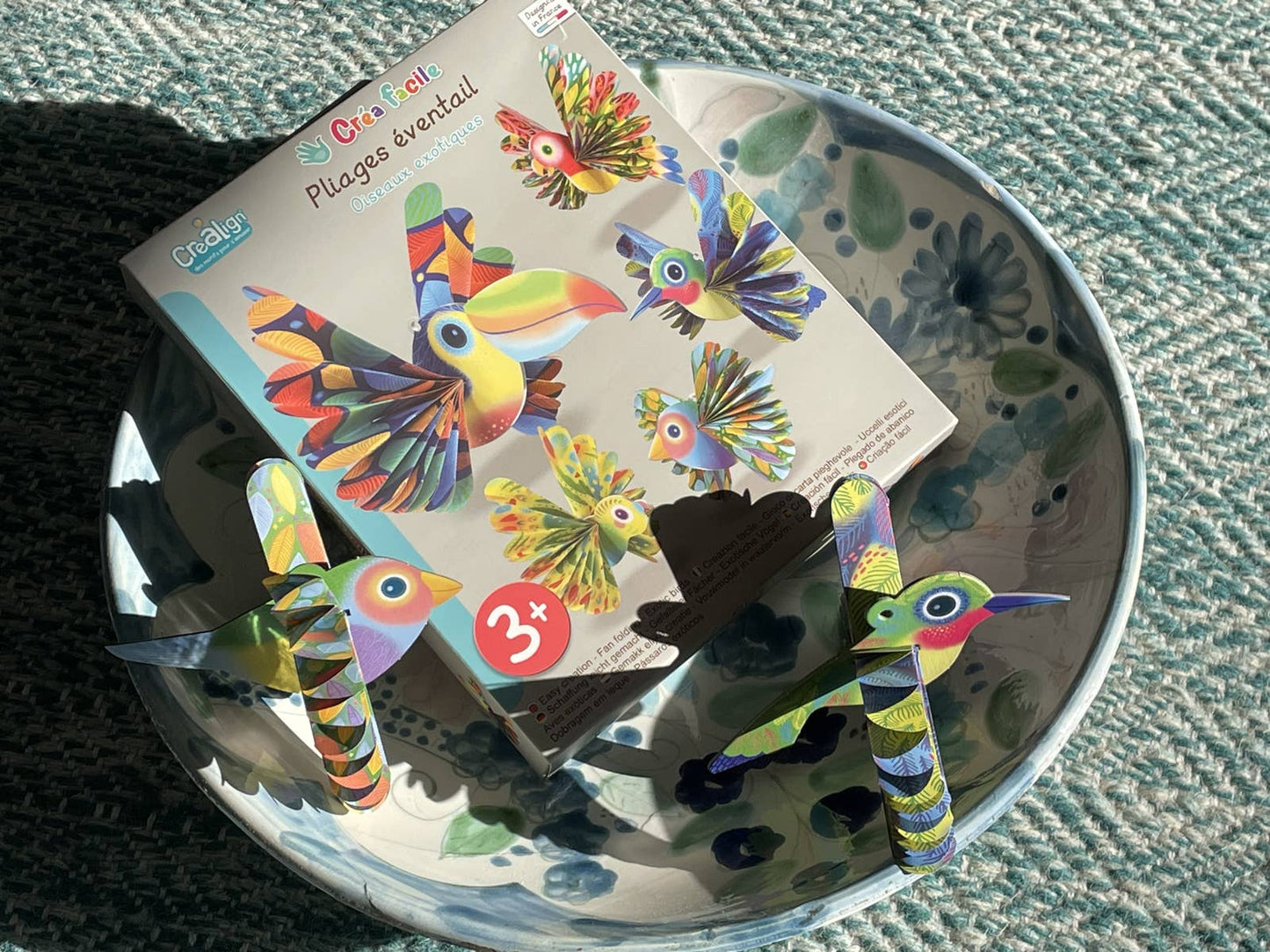 Vouwset ‘Exotische vogels’