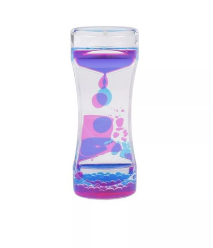 Zandloper fidget bewegende lava