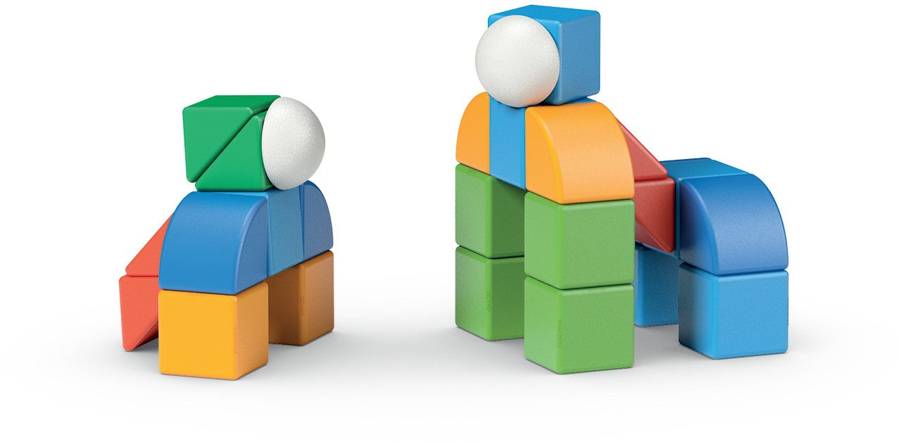 GeoMag Magicube 4 Shapes Recycled World (32-delig)