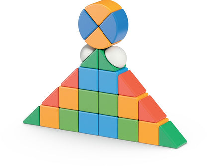 GeoMag Magicube 4 Shapes Recycled World (32-delig)