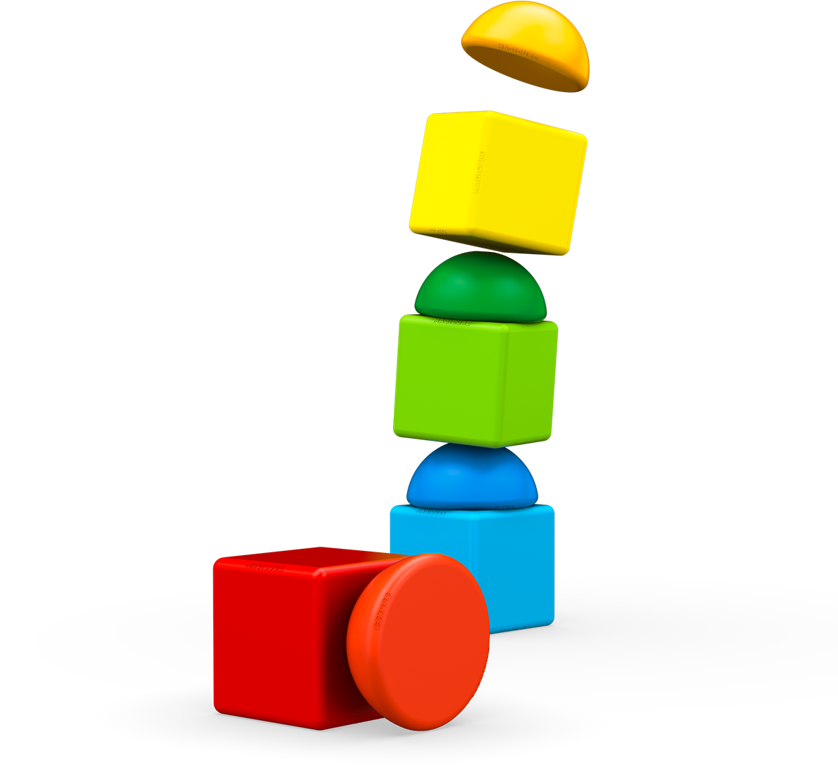 GeoMag Magicube Stacking Blocks