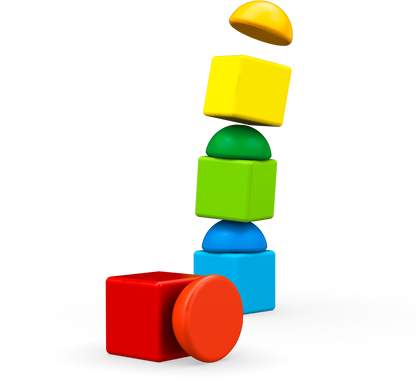 GeoMag Magicube Stacking Blocks