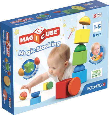 GeoMag Magicube Stacking Blocks