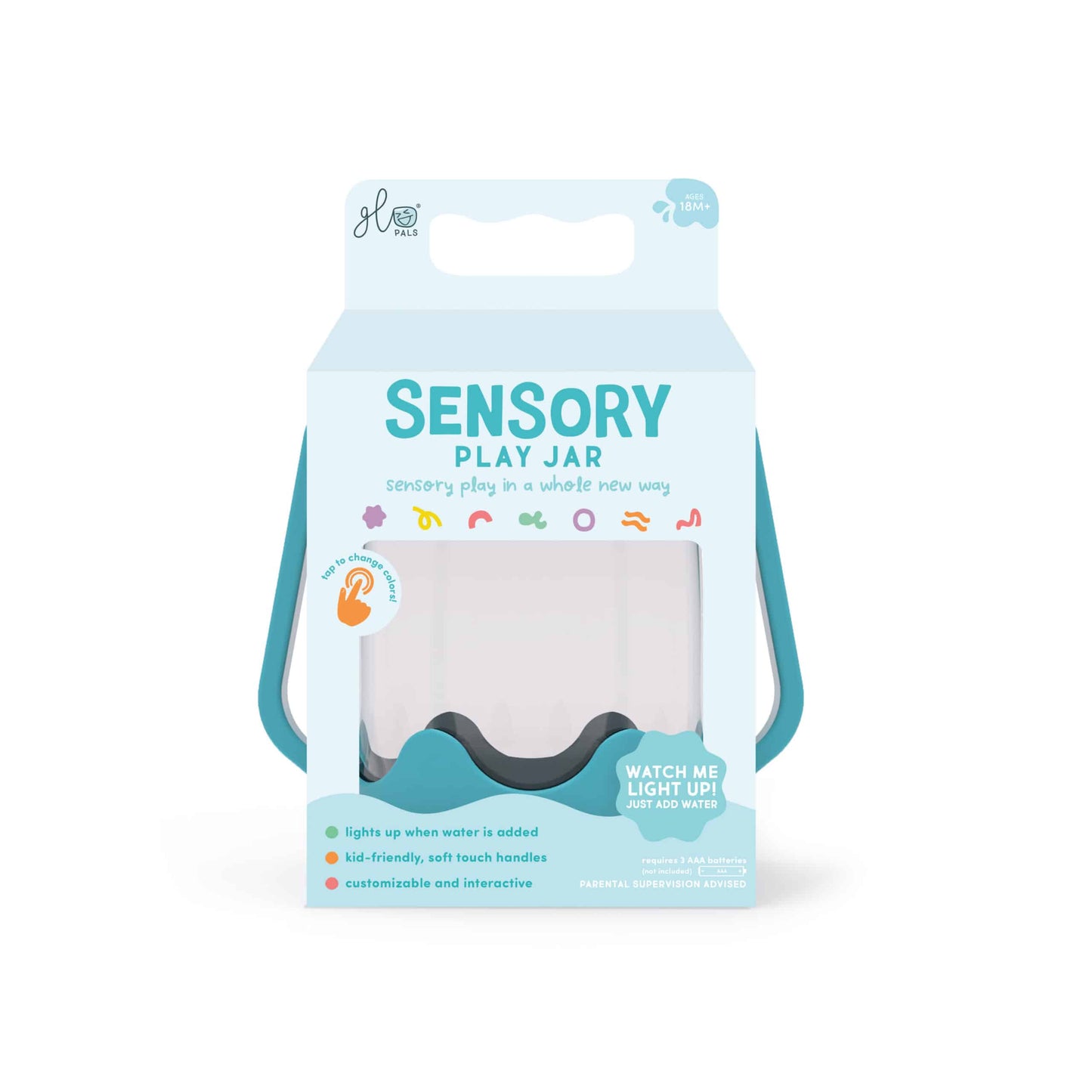 Glo Pals Sensory Play Jar