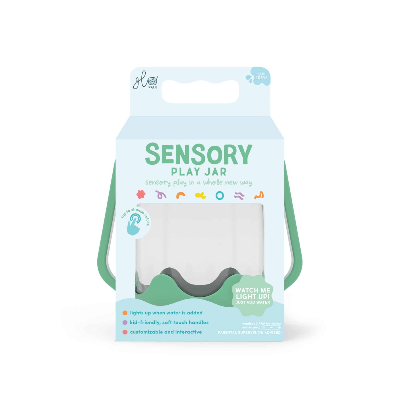 Glo Pals Sensory Play Jar