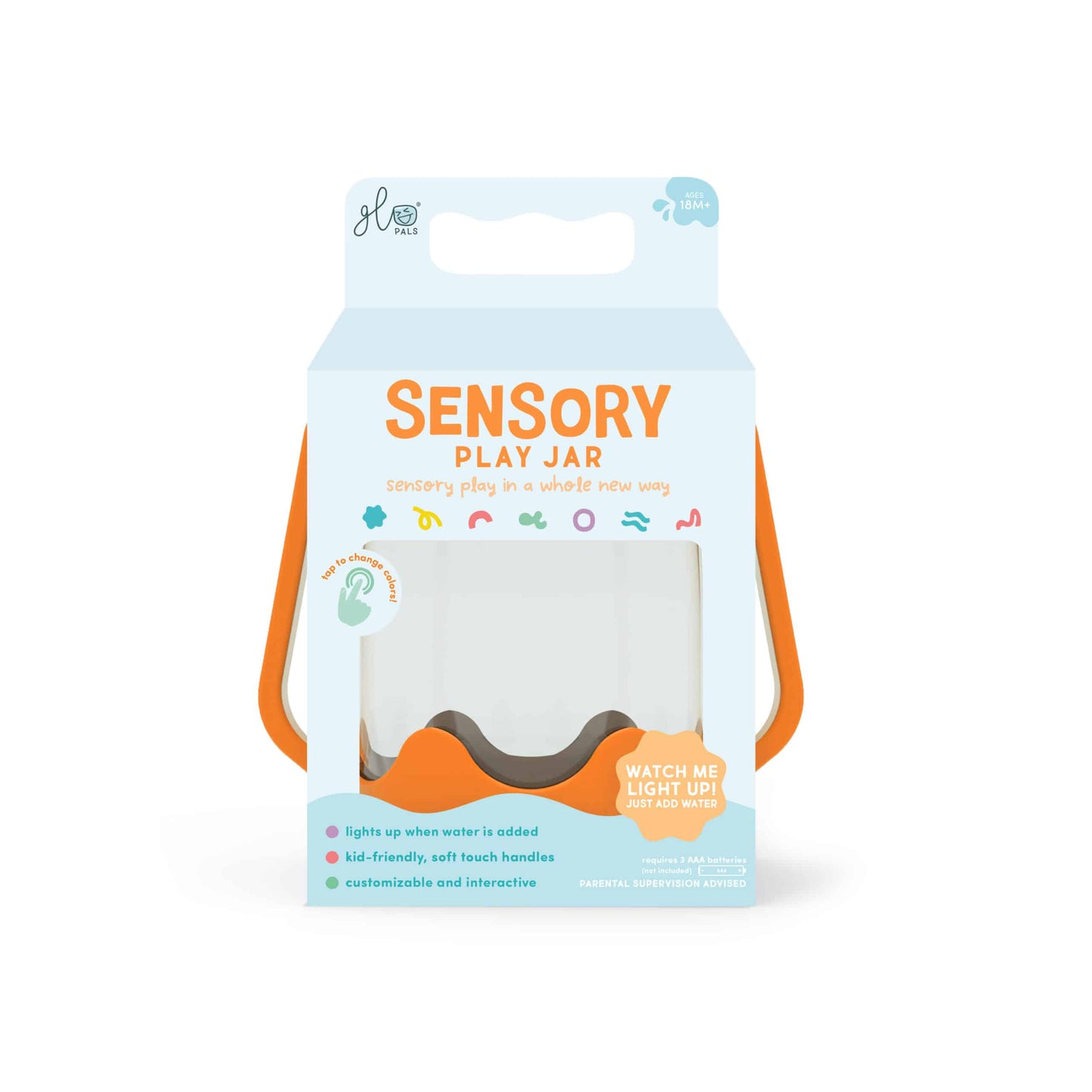Glo Pals Sensory Play Jar