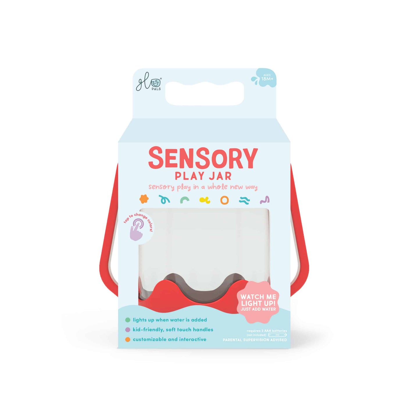 Glo Pals Sensory Play Jar