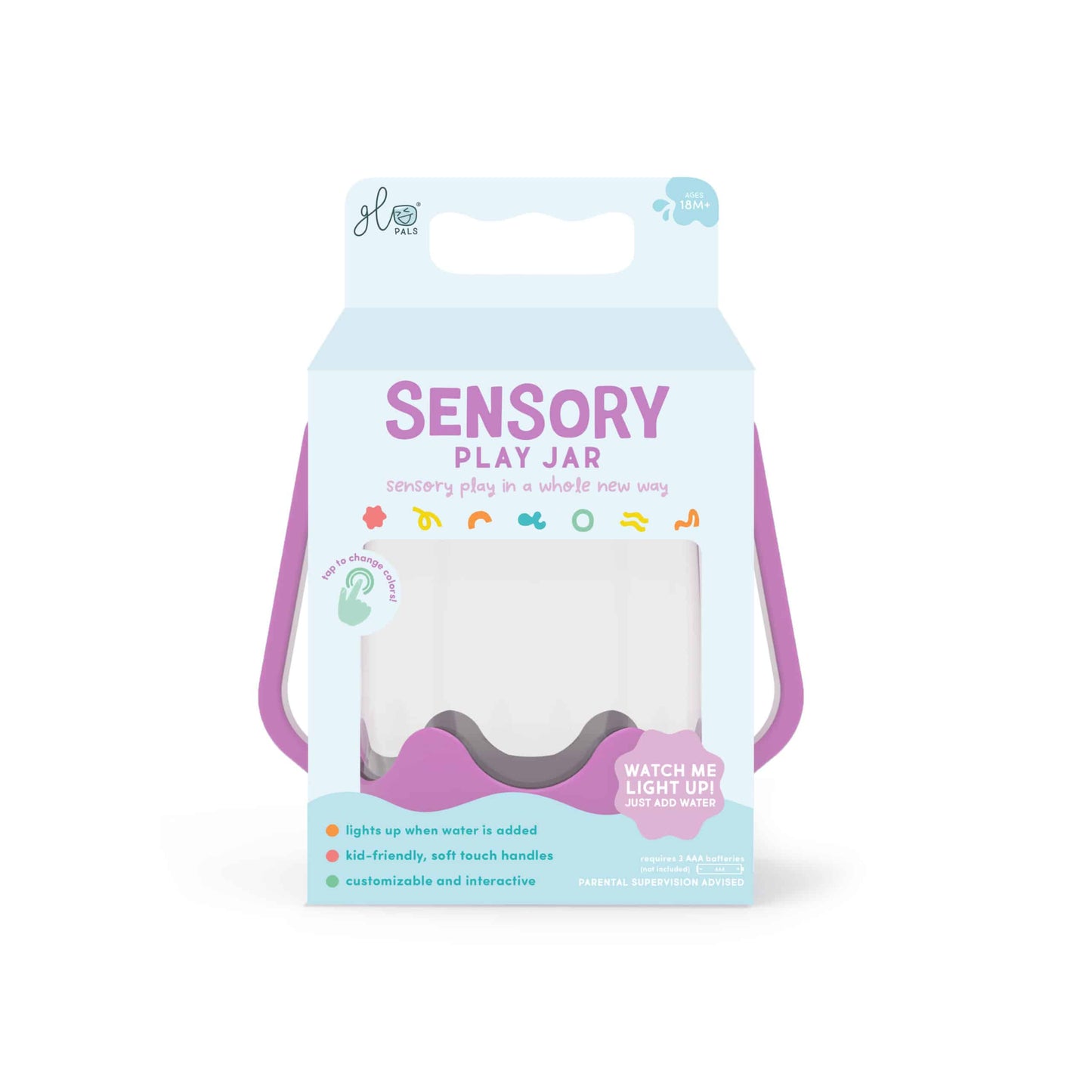 Glo Pals Sensory Play Jar