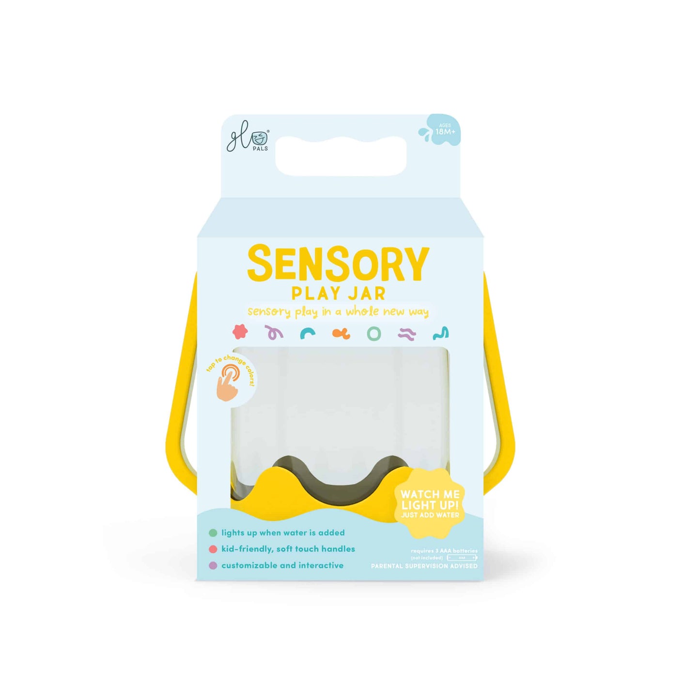 Glo Pals Sensory Play Jar
