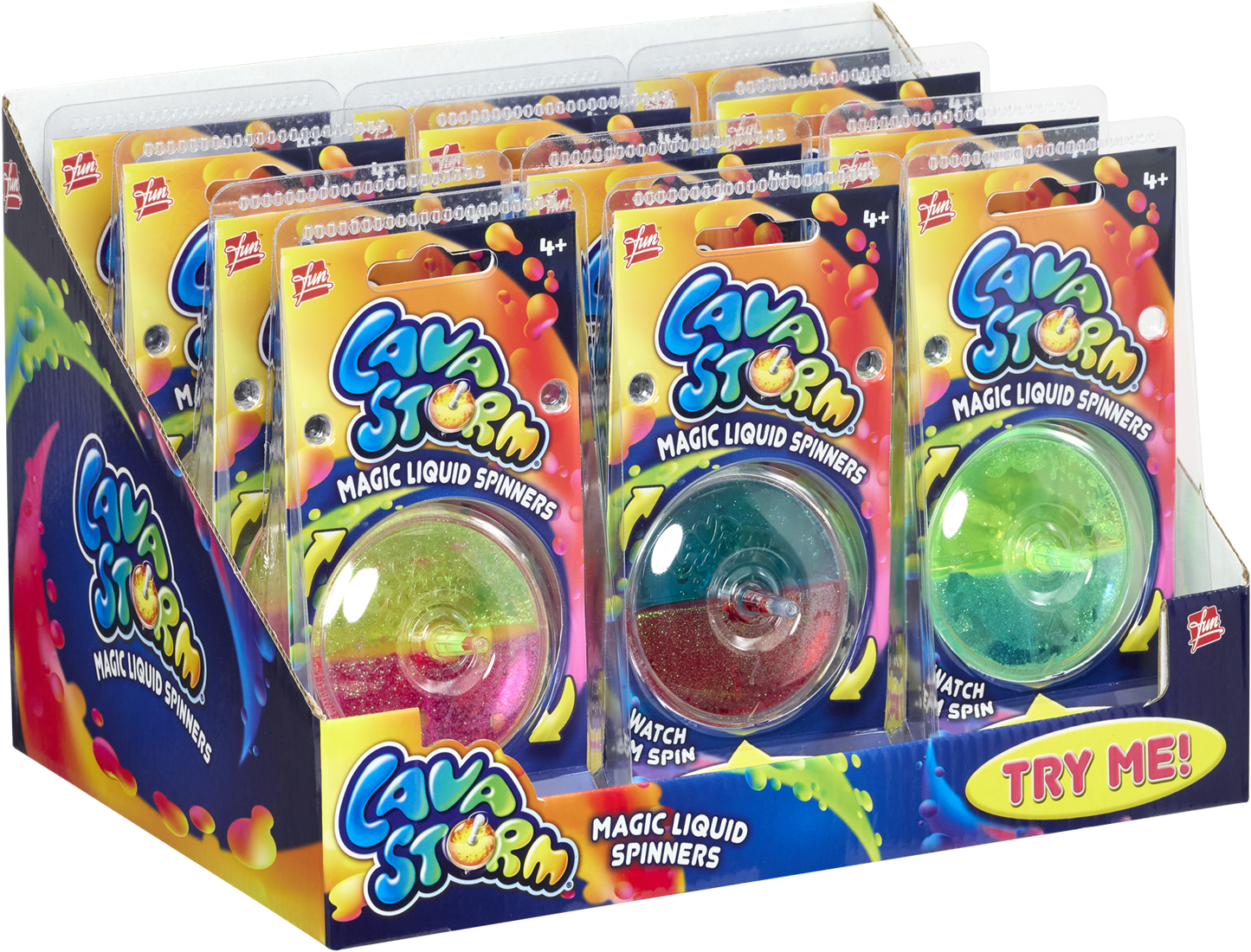 Goliath Magic Liquid Lava Spinners – Hypnotiserend Fidget Speelgoed