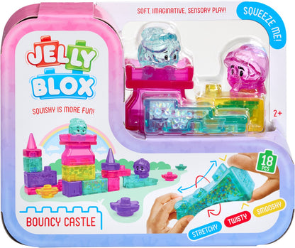 Jelly Blox Bouncy Castle – Sensorische bouwset met kasteel (18-delige set)