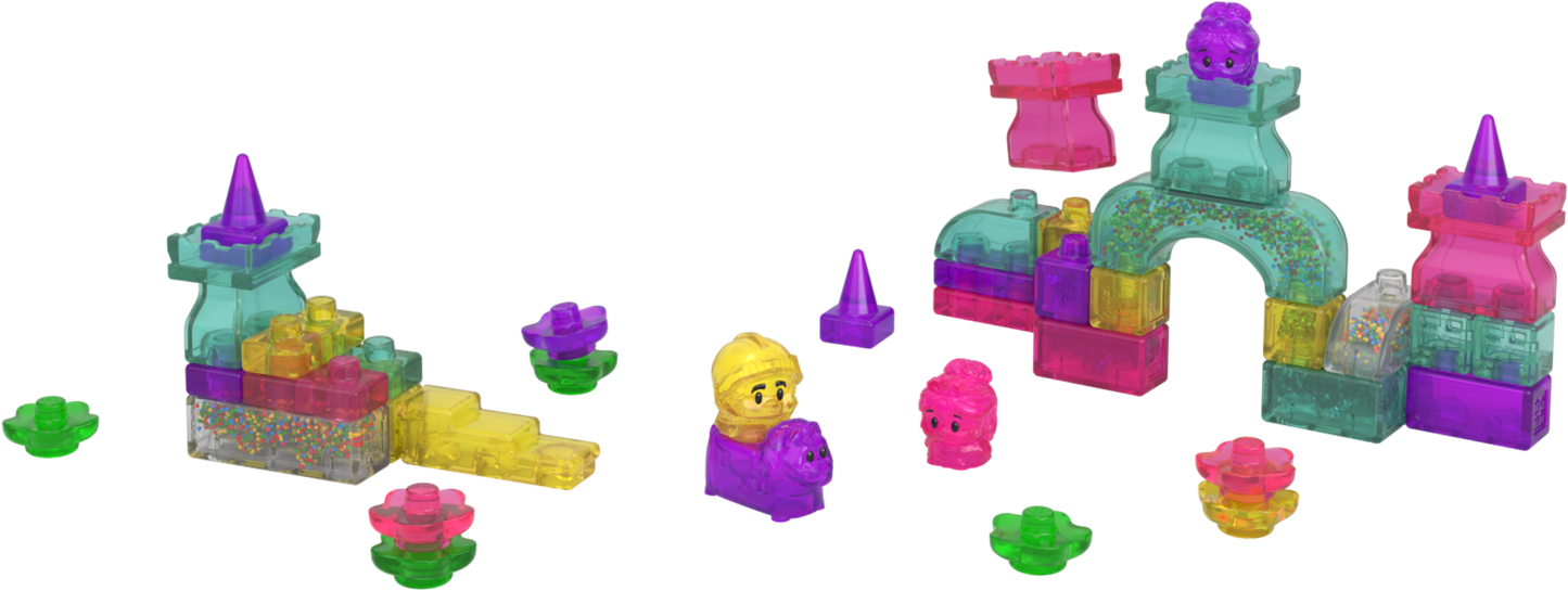 Jelly Blox Princess Castle – Sensorische bouwset met prinsessenkasteel (45-delige set)
