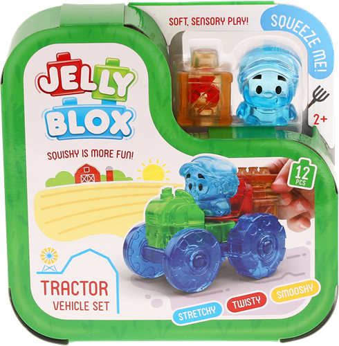 Jelly Blox - Tractor & Farmer (12 stuks)