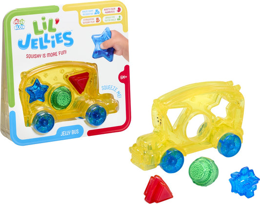 Goliath Lil' Jellies Jelly Bus – Sensorische speelbus voor baby's en peuters