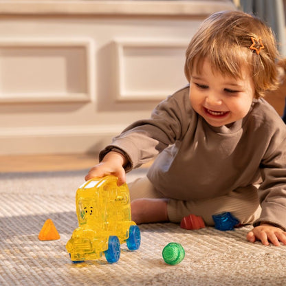 Goliath Lil' Jellies Jelly Bus – Sensorische speelbus voor baby's en peuters