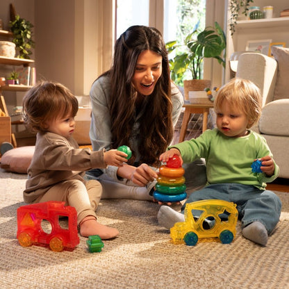 Goliath Lil' Jellies Jelly Bus – Sensorische speelbus voor baby's en peuters