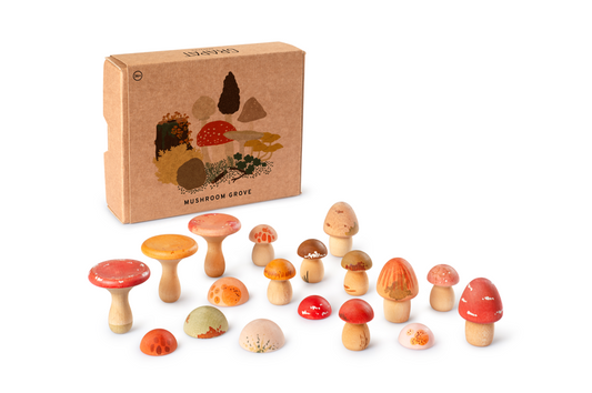 Grapat Mandala Mushroom Grove - 18-delig