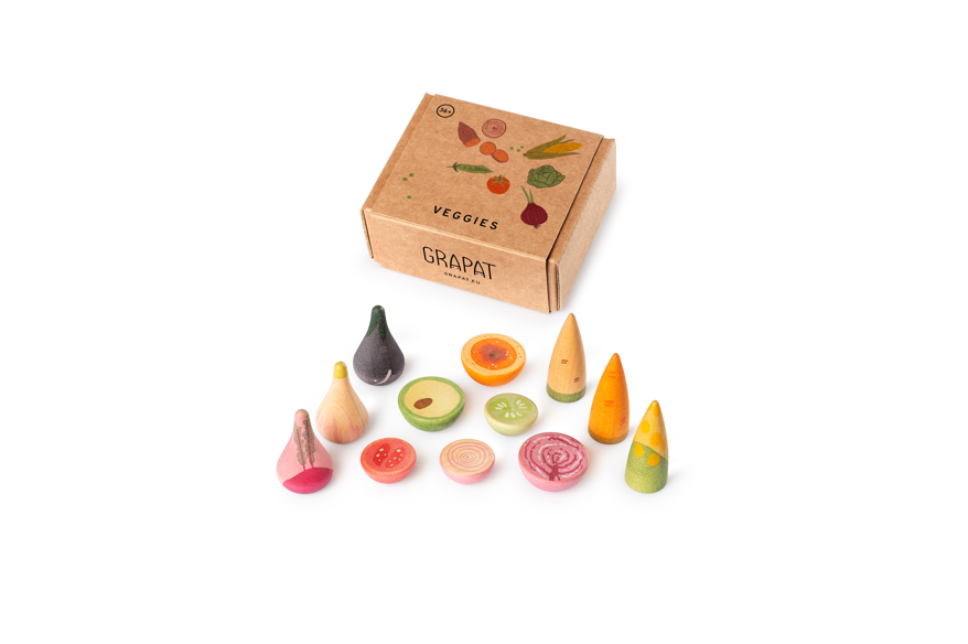 Grapat Veggies - 12-delig