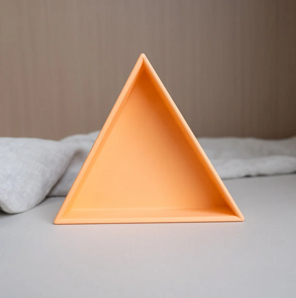 Mandigo pastel inlegdriehoek - oranje