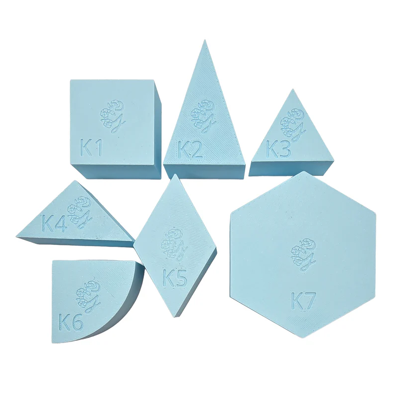 Mandigo Pastel Speelbakjes - blauw (per stuk)