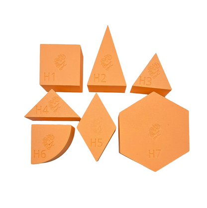 Mandigo Pastel Speelbakjes - oranje (per stuk)