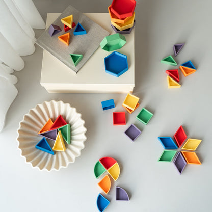 Mandigo Regenboog Speelbakjes - blauw (per stuk)