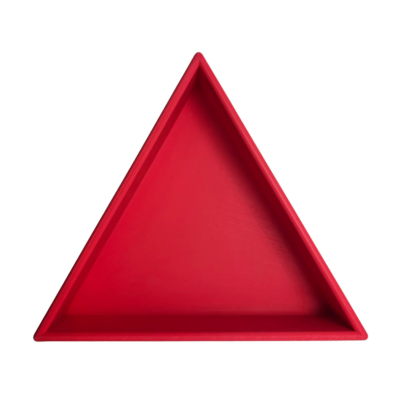 Mandigo regenboog inlegdriehoek - rood