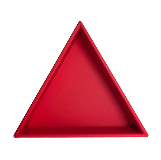 Mandigo regenboog inlegdriehoek - rood