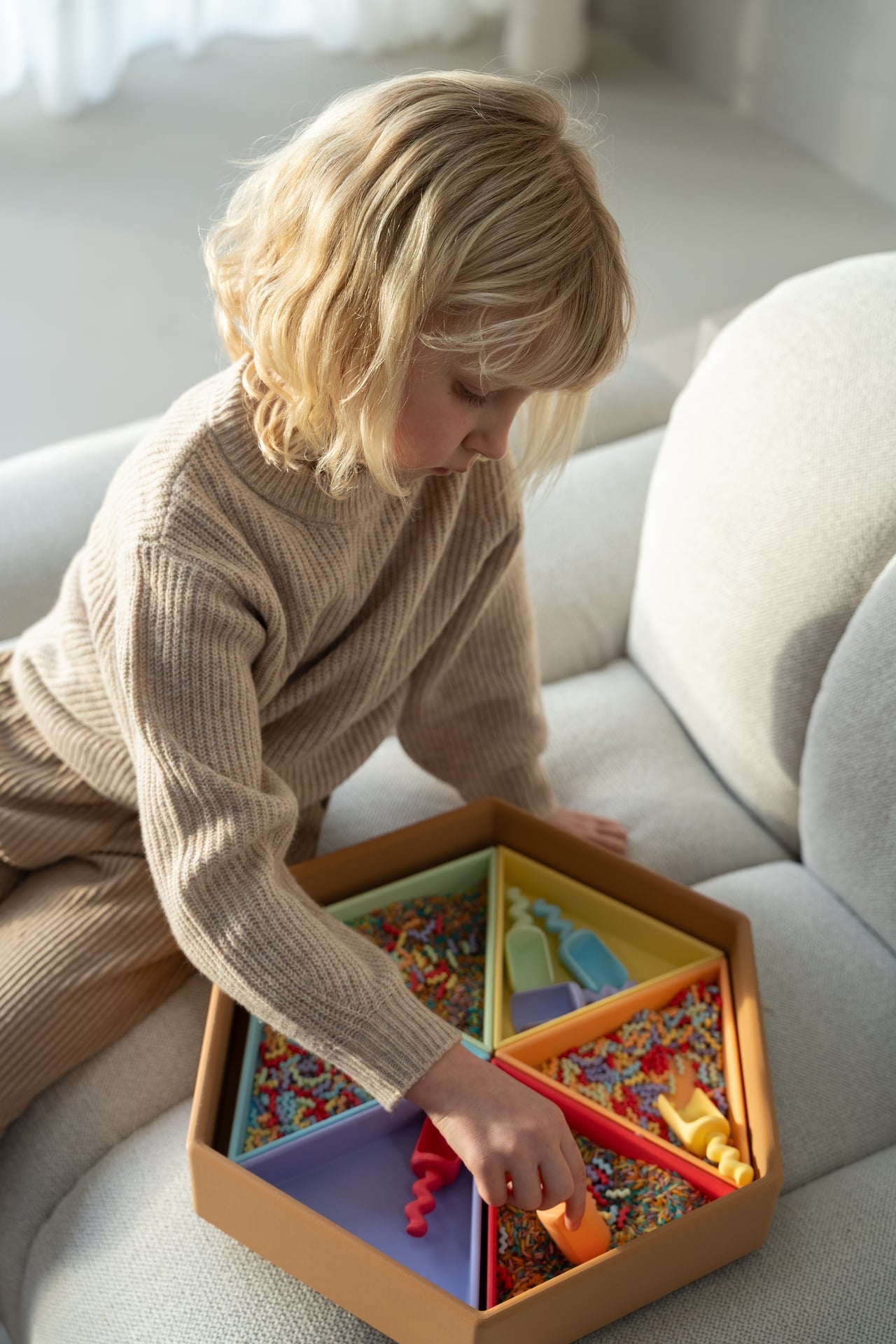 Grennn mini waves regenboog (los - set van 60 st)