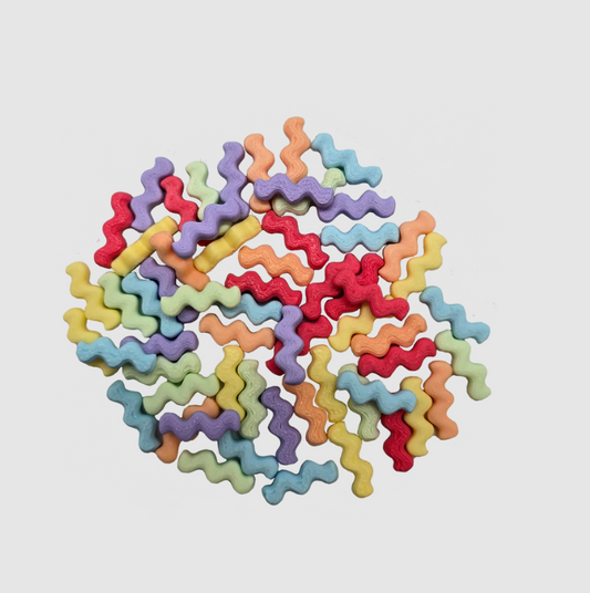 Grennn mini waves pastel (los - set van 60 st)