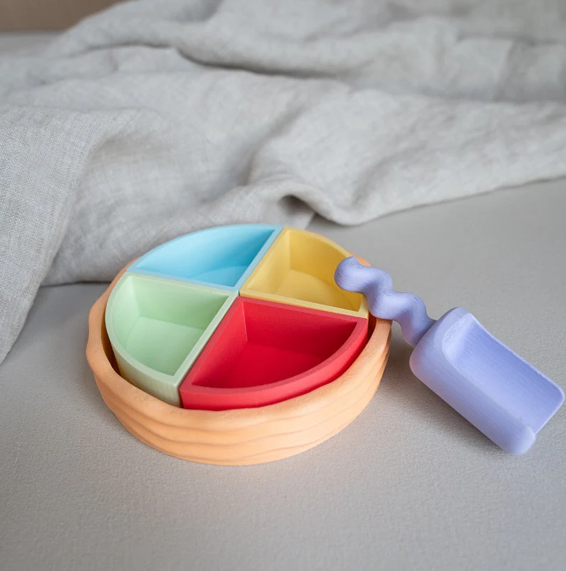 Pastel Kwartcirkel Set