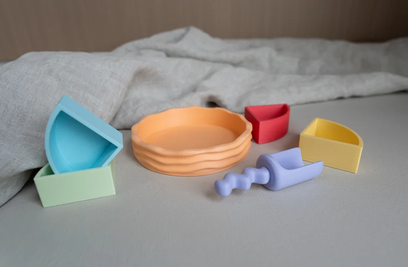 Pastel Kwartcirkel Set