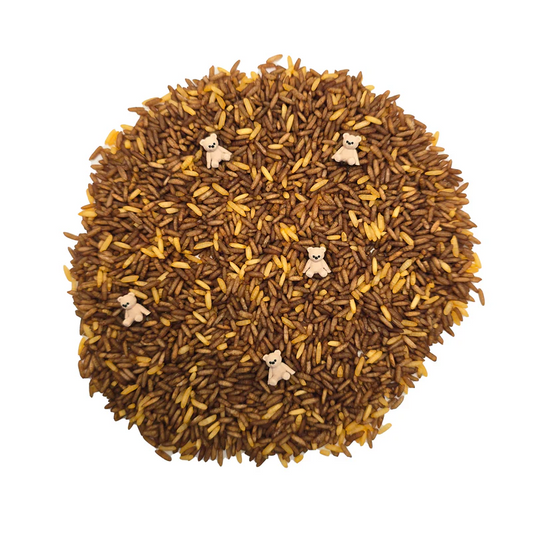 Grennn speelrijst teddy mix