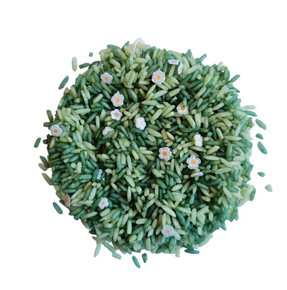 Grennn speelrijst bloemenmix