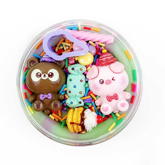 Natuurlijk speeldeeg Happy Birthday