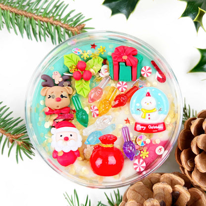 Natuurlijk speeldeeg Happy Christmas Surprise Pot