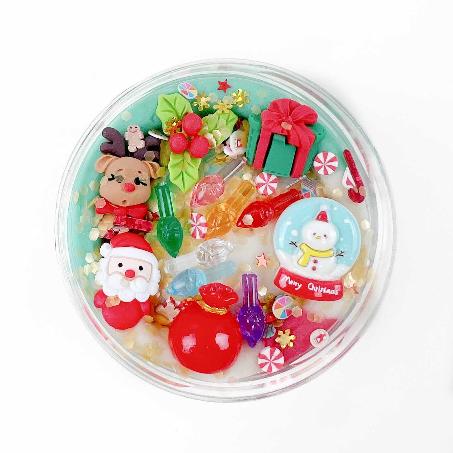 Natuurlijk speeldeeg Happy Christmas Surprise Pot