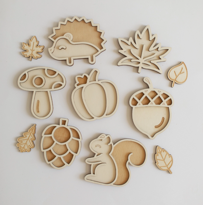 Vulvormen - de herfst (per stuk)