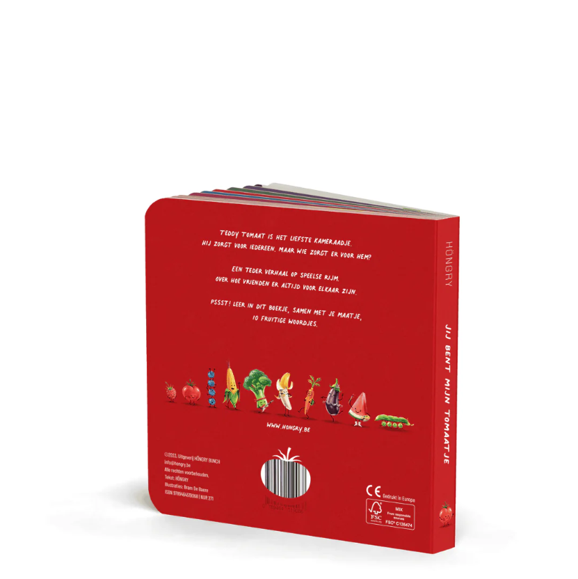Höngry boek - Jij bent mijn tomaatje
