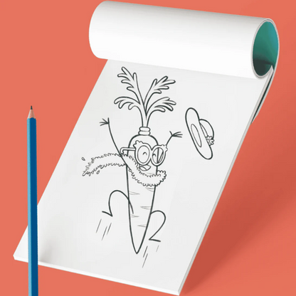 Höngry kleurboek - Kleuren met Mimi Watermeloen