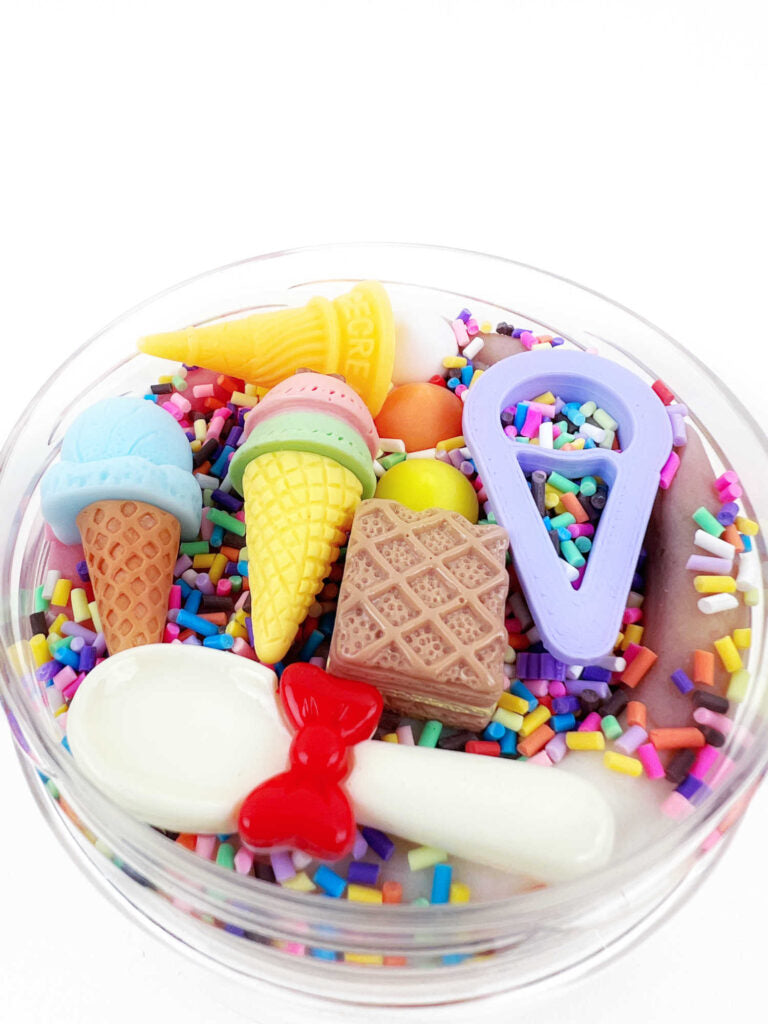 Natuurlijk speeldeeg Ice Cream Surprise Pot