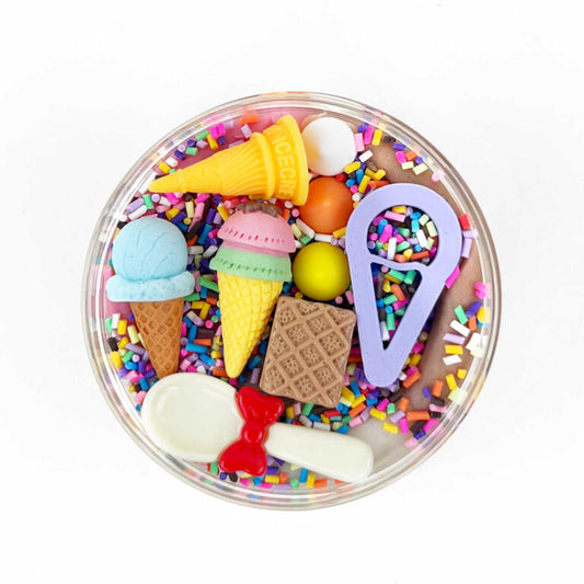 Natuurlijk speeldeeg Ice Cream Surprise Pot