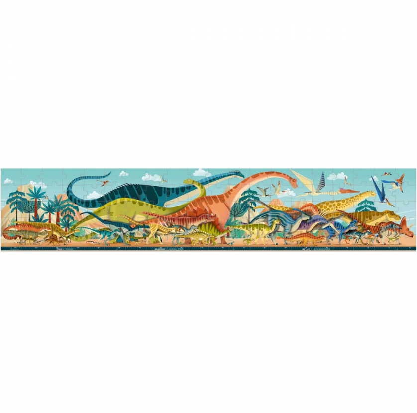 Janod Puzzel Panorama Dino – 100 stukjes