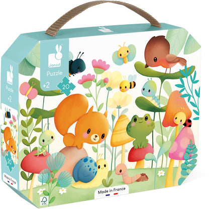 Janod Puzzel De Tuinvrienden – 20 stukjes