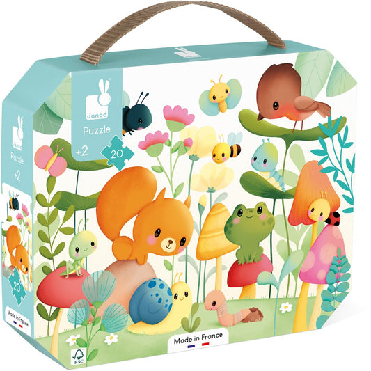 Janod Puzzel De Tuinvrienden – 20 stukjes