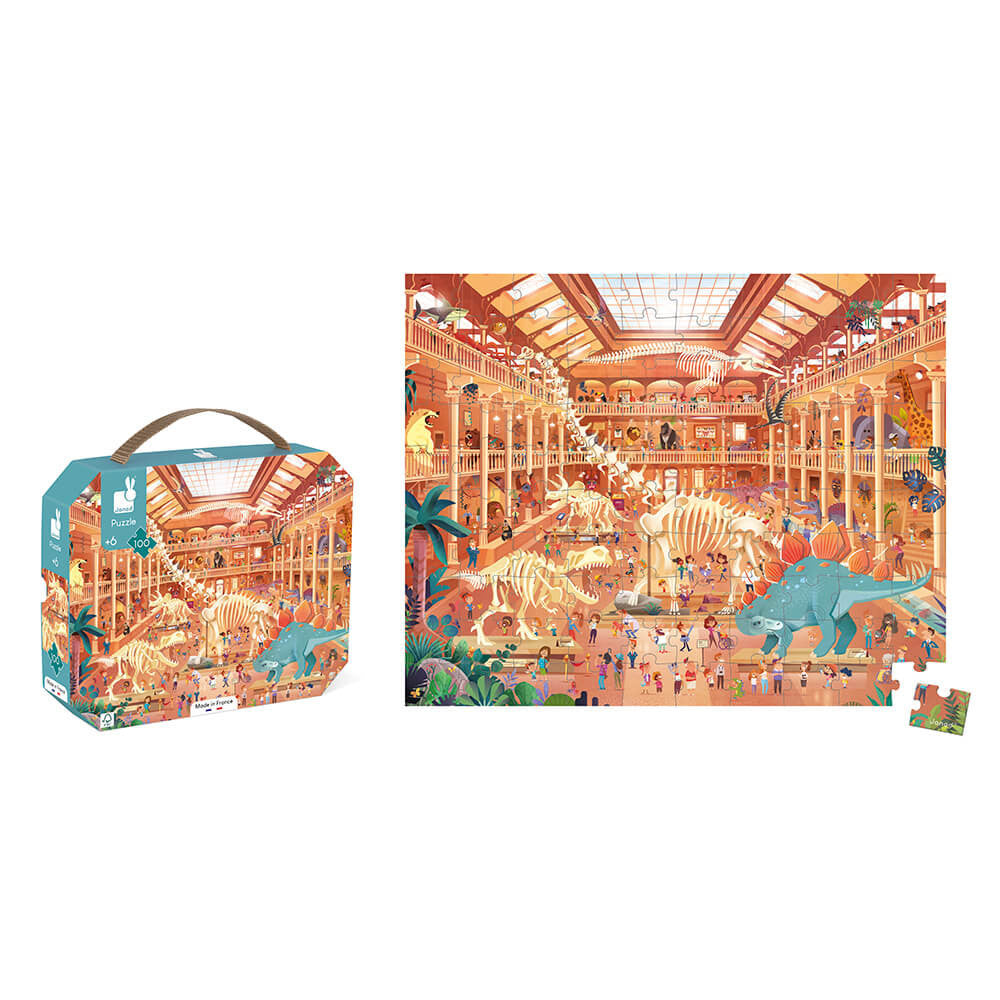 Janod Puzzel Het Natuurhistorisch Museum – 100 stukjes