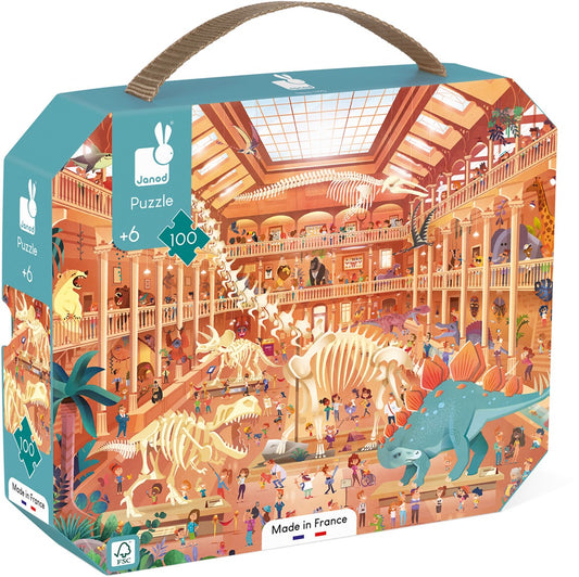 Janod Puzzel Het Natuurhistorisch Museum – 100 stukjes