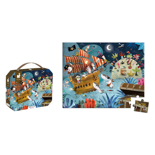 Janod Puzzel Piraten – 36 stukjes