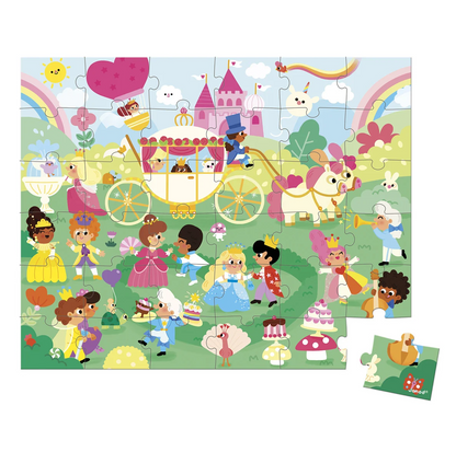 Janod Puzzel Prinsessen – 36 stukjes